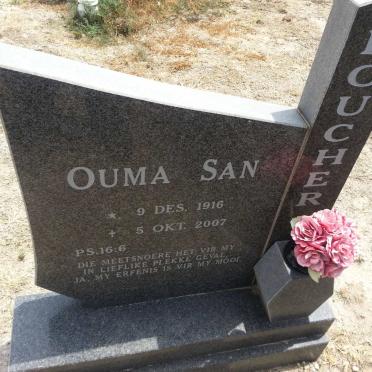 BOUCHER San 1916-2007