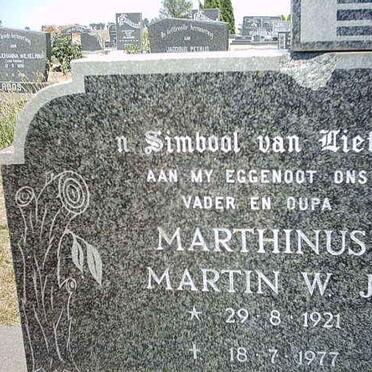 BARNARD Marthinus Martin W.J. 1921-1977