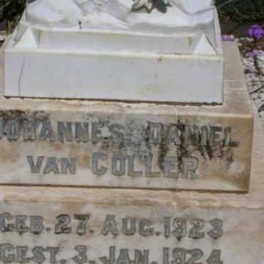 COLLER Johannes Daniel, van 1923-1924