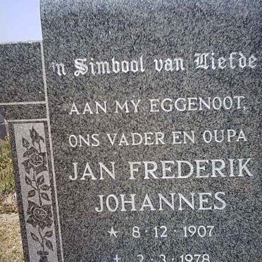 COMBRINCK Jan Frederik Johannes 1907-1978
