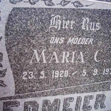 EDMEIER Maria C. 1920-1976