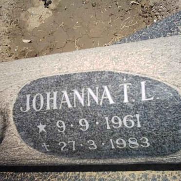 GROBBELAAR Ray E. 1929-1983 &amp; Johanna T.L. 1961-1983 