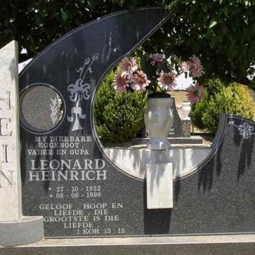 HEIN Leonard Heinrich 1922-1998