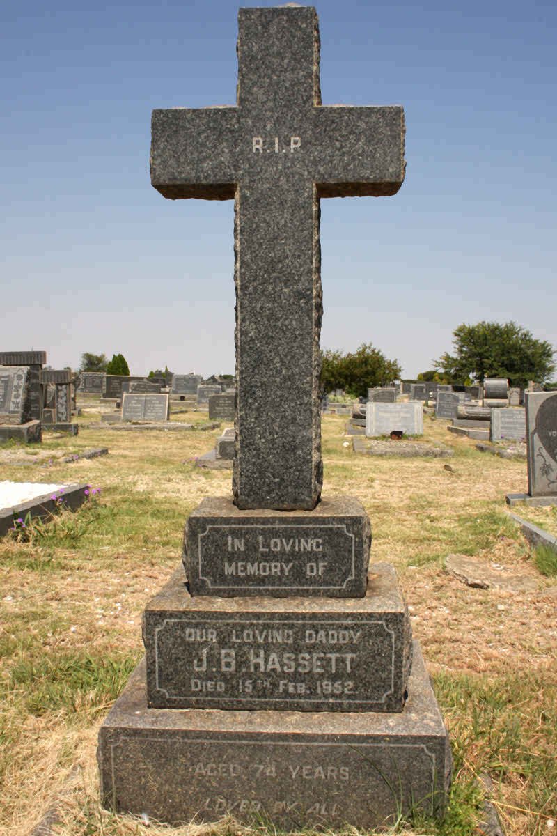 HASSET J.B. -1952