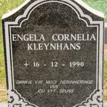 KLEYNHANS Engela Cornelia -1990