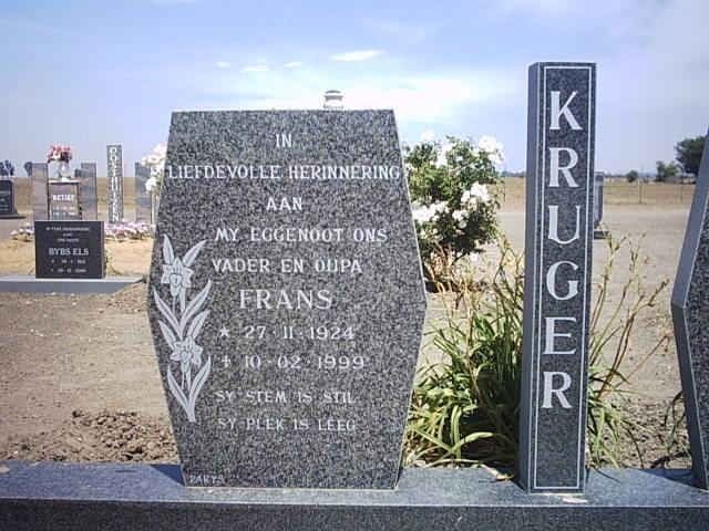 KRUGER Frans 1924-1999