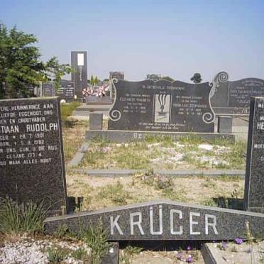 KRUGER Christiaan Rudolph 1901-1982 &amp; Hendrina Adriana 1915- 
