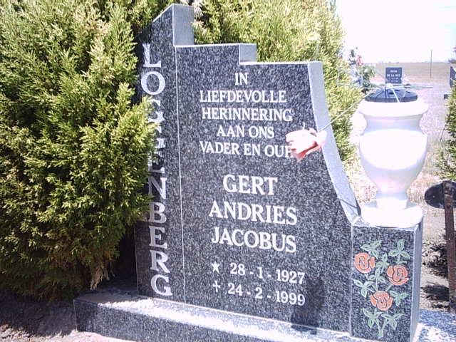 LOGGENBERG Gert Andries Jacobus 1927-1999