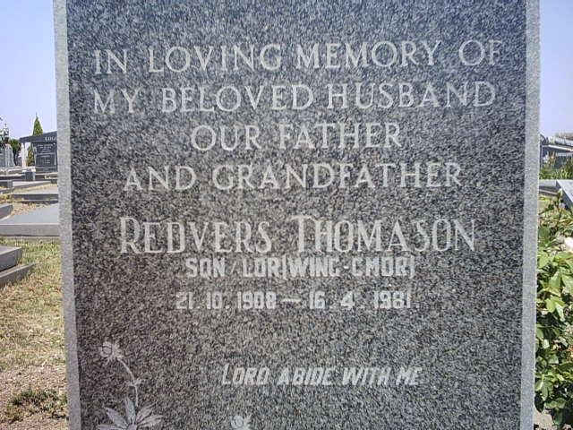 LAWRENCE Redvers Thomason 1908-1981