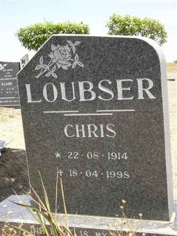 LOUBSER Chris 1914-1998