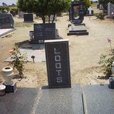 LOOTS Schalk Jacobus 1921-1988 &amp; Susara Elizabeth ESTERHUYSE 1925-