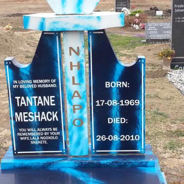 NHLAPO Tantane Meschak 1969-2010