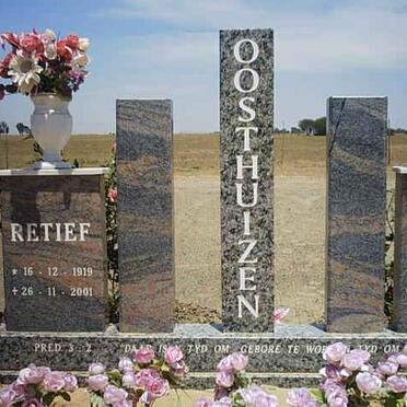OOSTHUIZEN Retief 1919-2001 &amp; Corrie 1923-