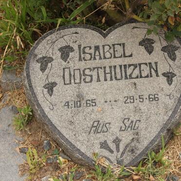 OOSTHUIZEN Isabel 1965-1966