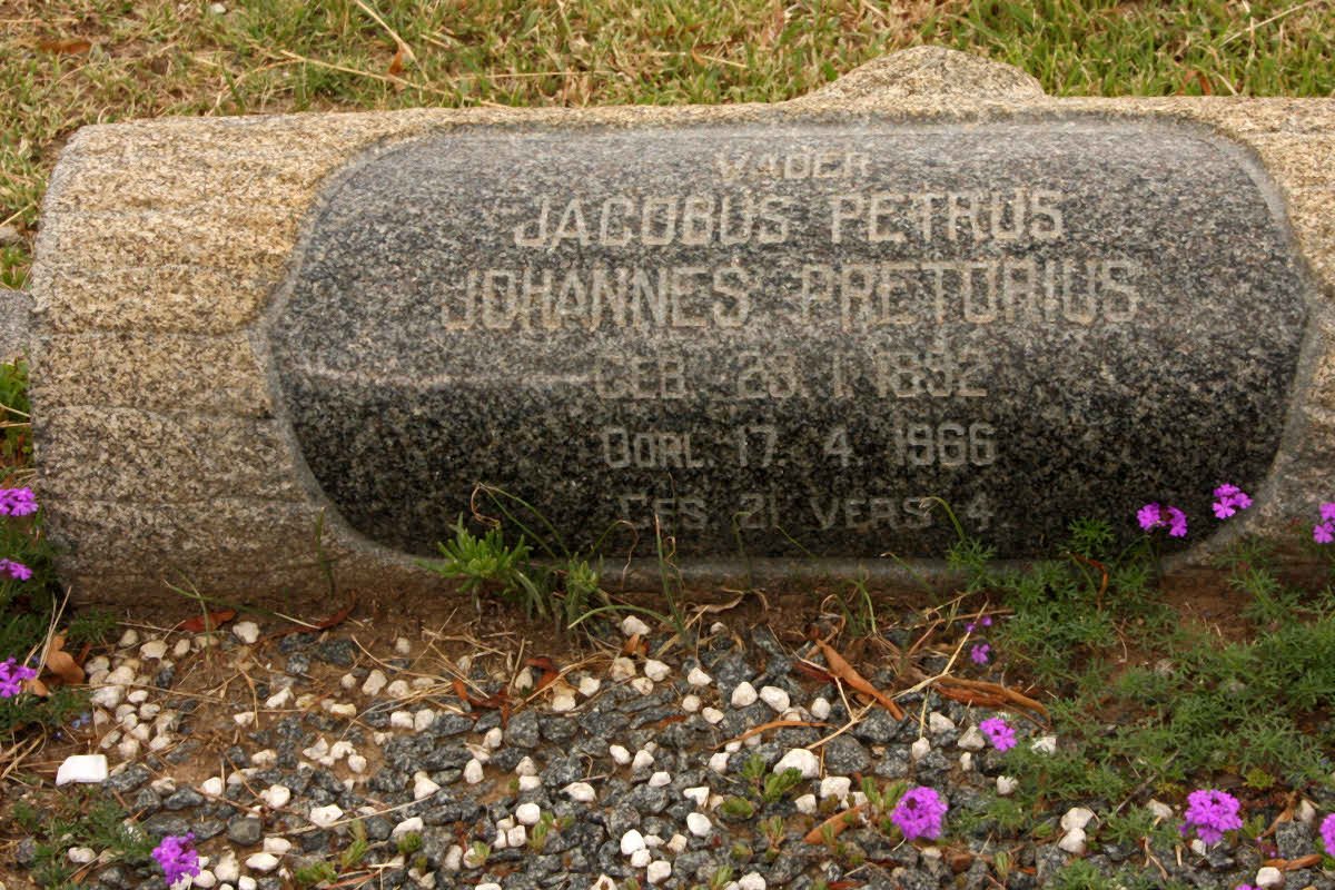 PRETORIUS Jacobus Petrus Johannes 1892-1966