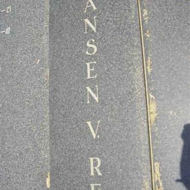 RENSBURG Petrus Johannes, Jansen van 1905-1997 &amp; Chrissie 1911-1984 