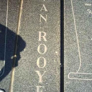 ROOYEN Cornelius Johannes, van 1907-1978 &amp; Susanna Johanna Hermina DU TOIT 1912-1984