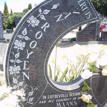 ROOYEN Bertus, van 1944-??