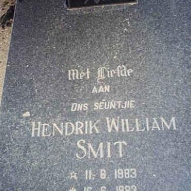 SMIT Hendrik William 1983-1983
