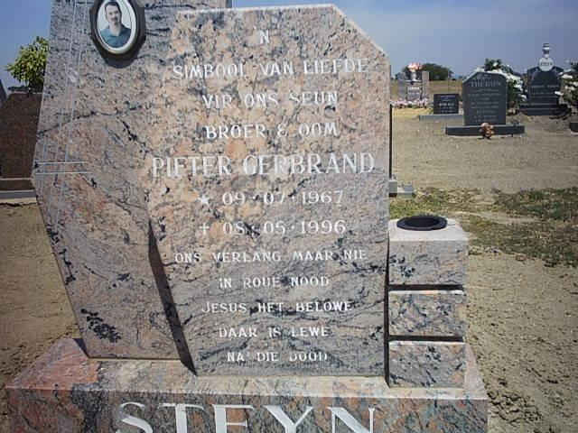 STEYN Pieter Gerbrand 1967-1996