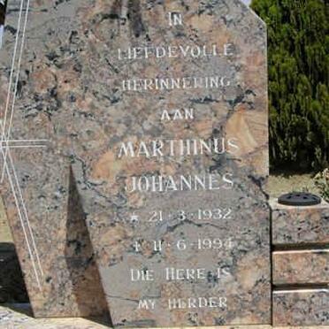 TOIT Marthinus Johannes, du 1932-1994