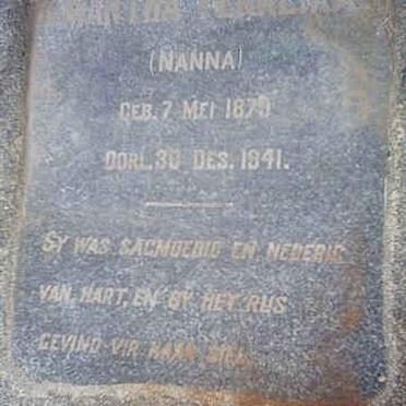 FERREIRA Martha 1879-1941