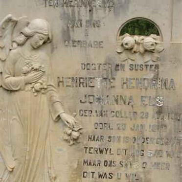 ELS Henriette Hendrina Johanna nee VAN COLLER ?-?