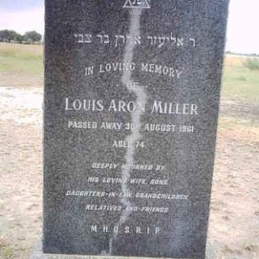 MILLER Louis Aron -1961