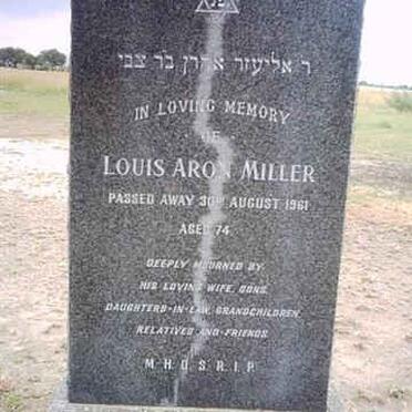 MILLER Louis Aron -1961
