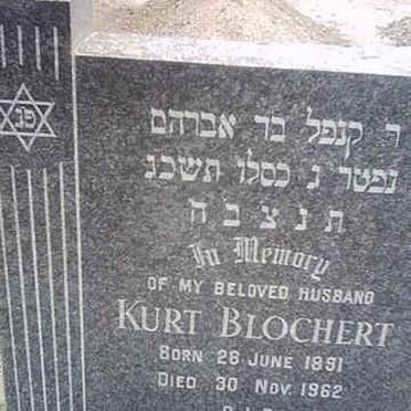 BLOCHERT Kurt 1891-1962