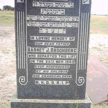 BROOMBERG Barnet J. -1943