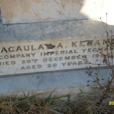 KETRAMS Macaulana -1900