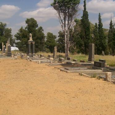 Free State, KROONSTAD, Du Toit street, old cemetery