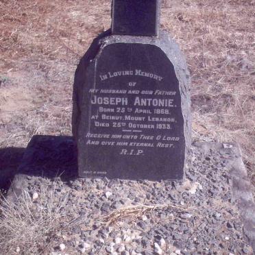 ANTONIE Joseph 1868-1933