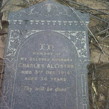 ALLISTER Charles -1914