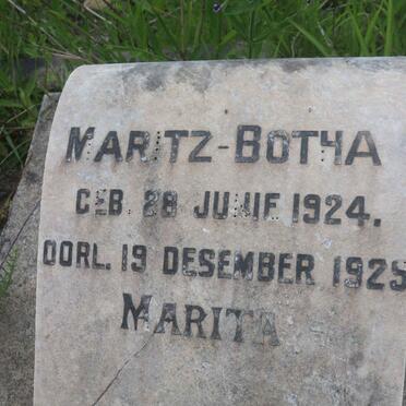 BOTHA Marita, MARITZ 1924-1929