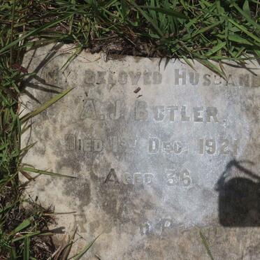 BUTLER A.J. -1921