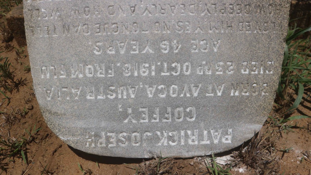 COFFEY Patrick Joseph -1918