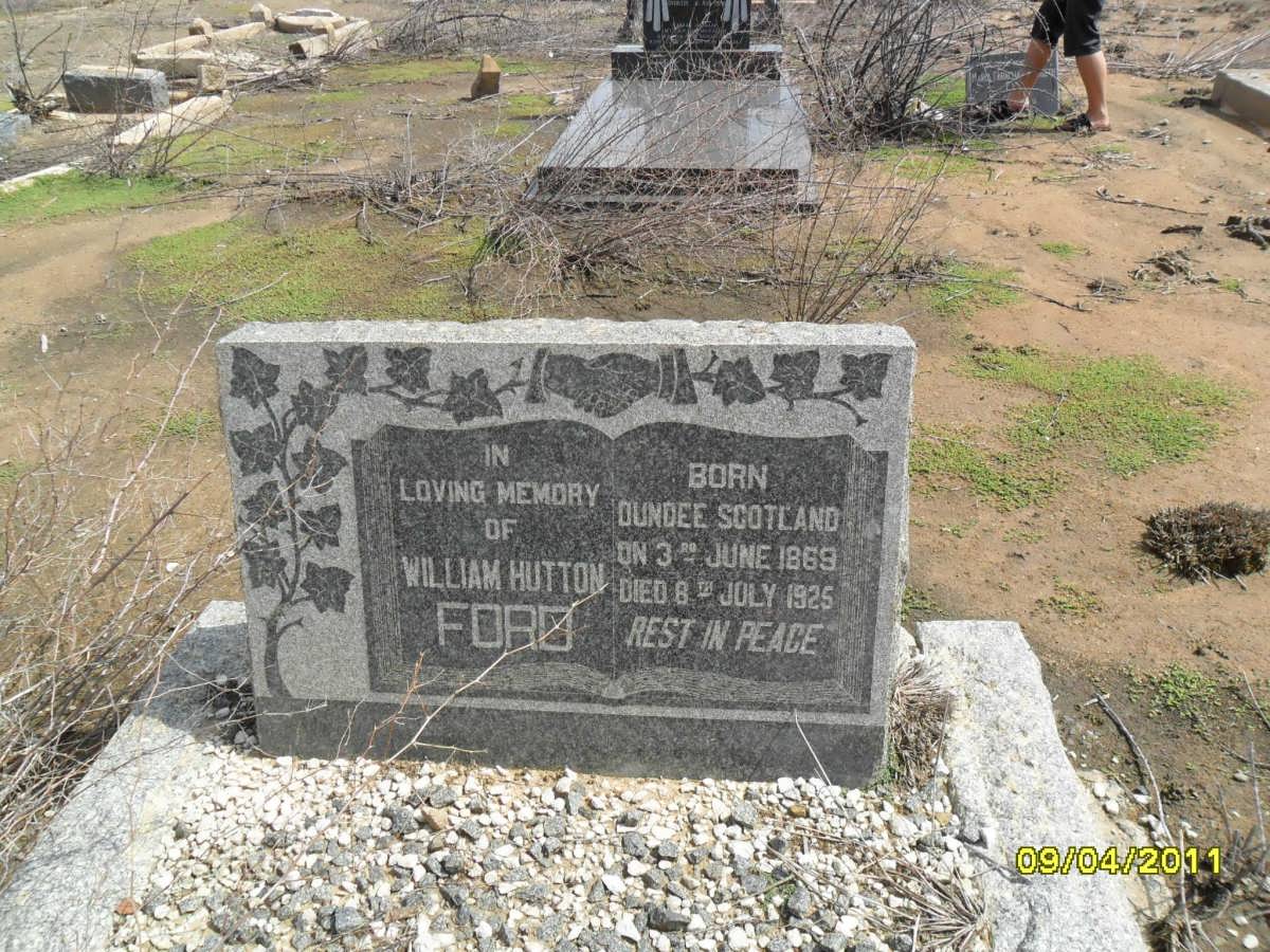 FORD William Hutton 1869-1925