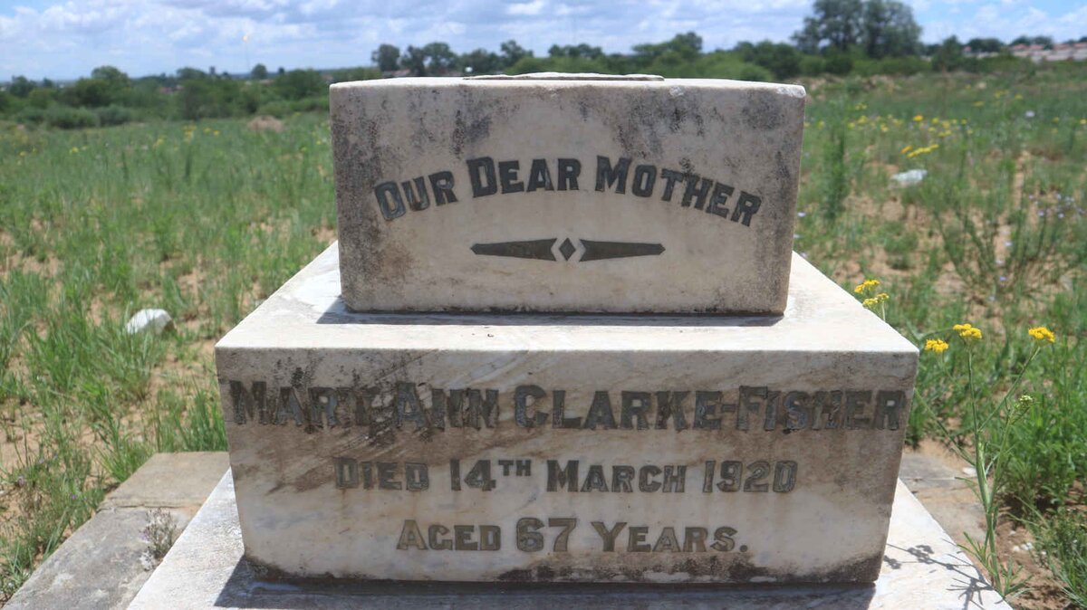 FISHER Mary Ann, CLARKE -1920