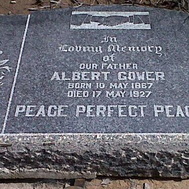 GOWER Albert 1867-1927