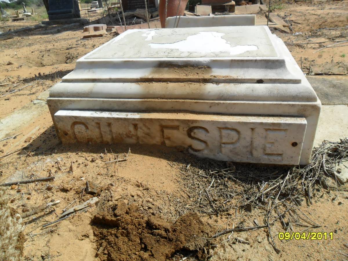 GILLESPIE Louis Stewart -1911 :: GILLESPIE Adam Corbet -1914