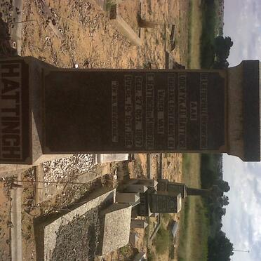 HATTINGH Lodewyk J.D. 1867-1918