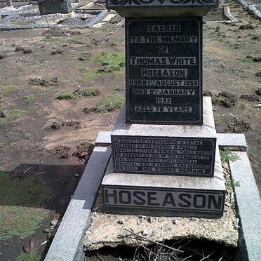 HOSEASON Thomas White 1853-1932