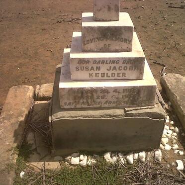 KEULDER Susan Jacoba 1922-1923