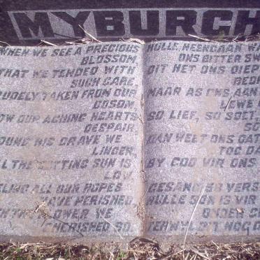 MYBURGH Johanna E.J.M. nee GROTS 1872-1945 