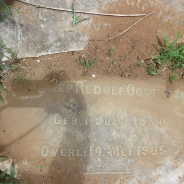 OOSTHUIZEN Godlieb Redolf 1874-1905