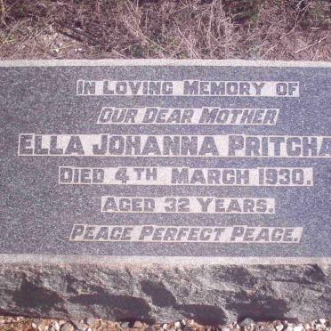 PRITCHARD Ella Johanna -1930