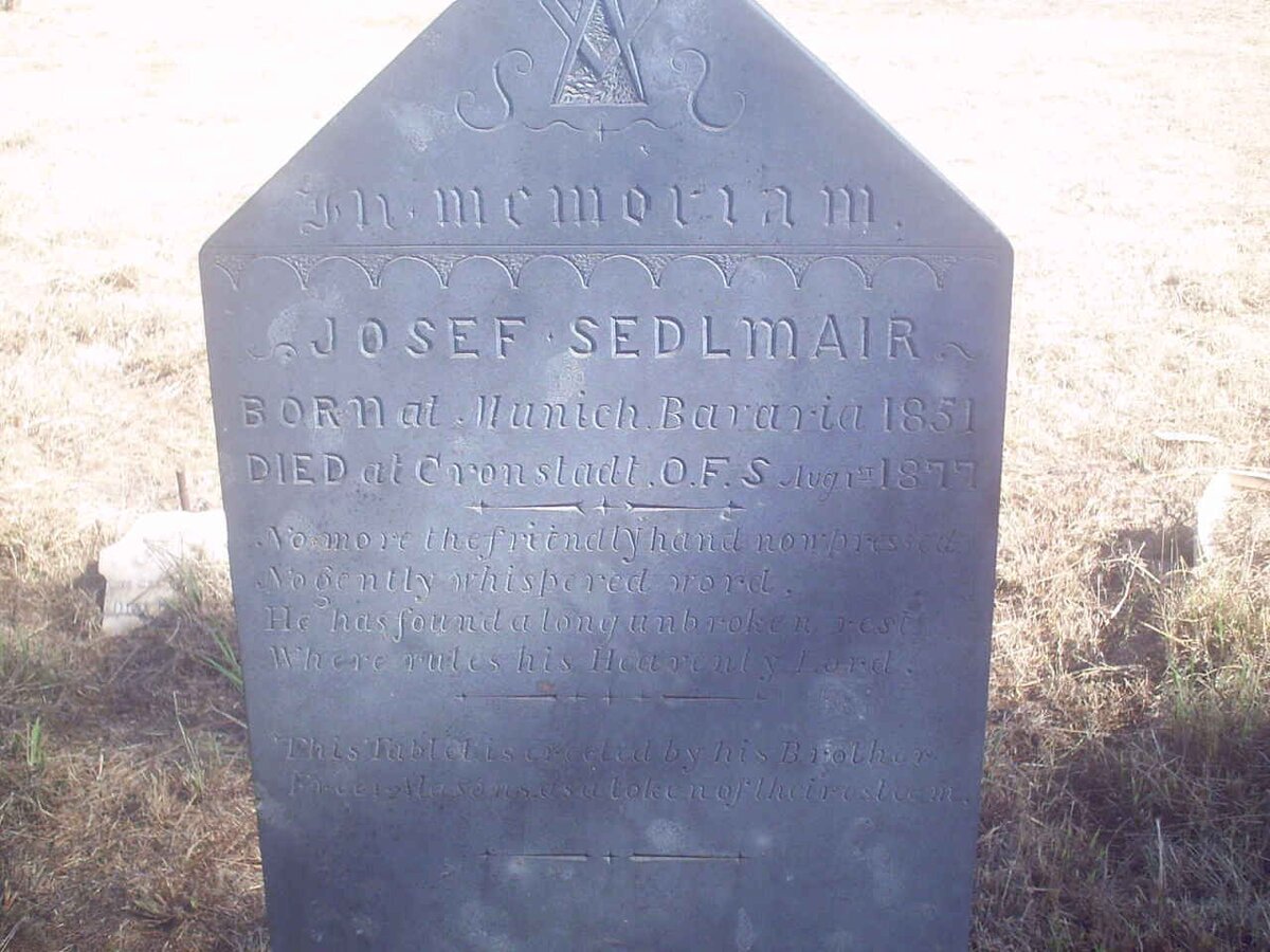 SEDLMAIR Josef 1851-1877