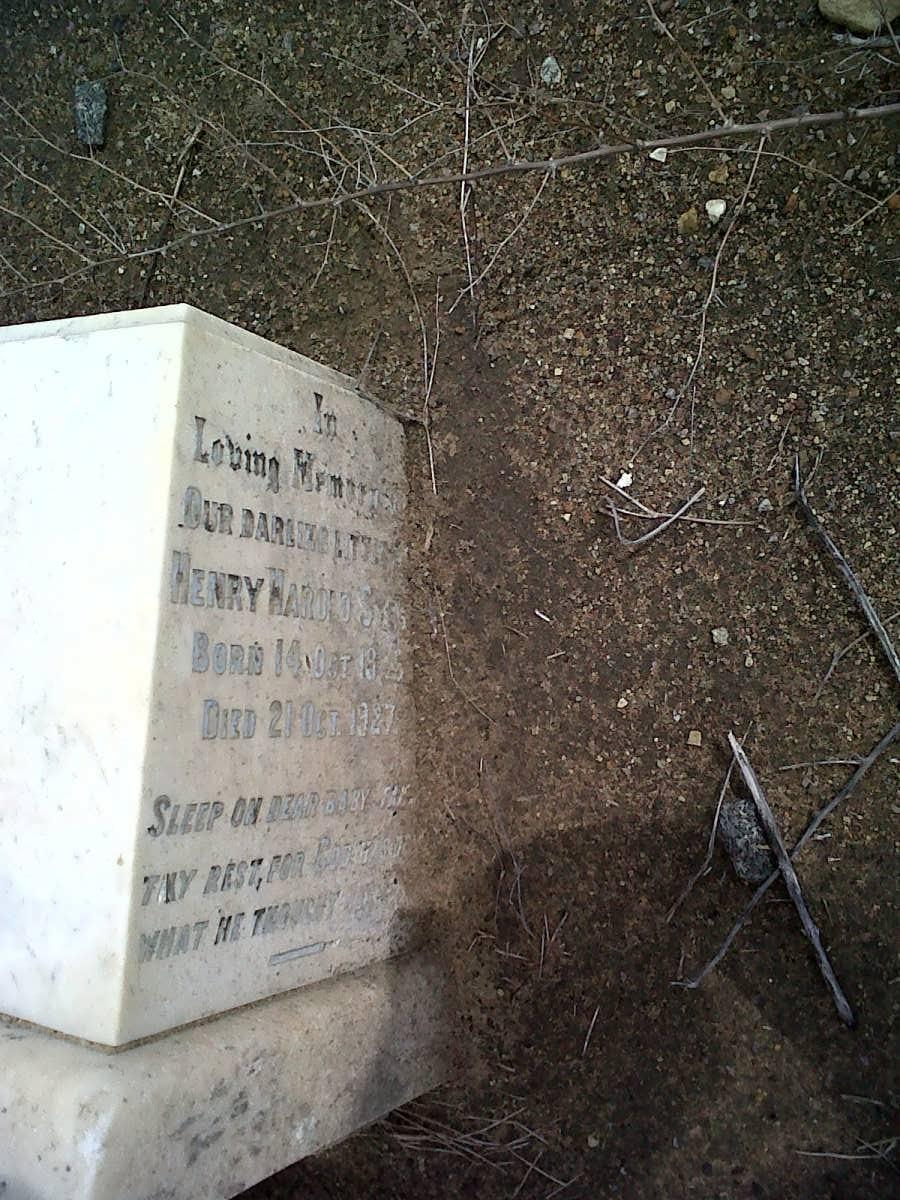 S? Henry Harold 1925-1927